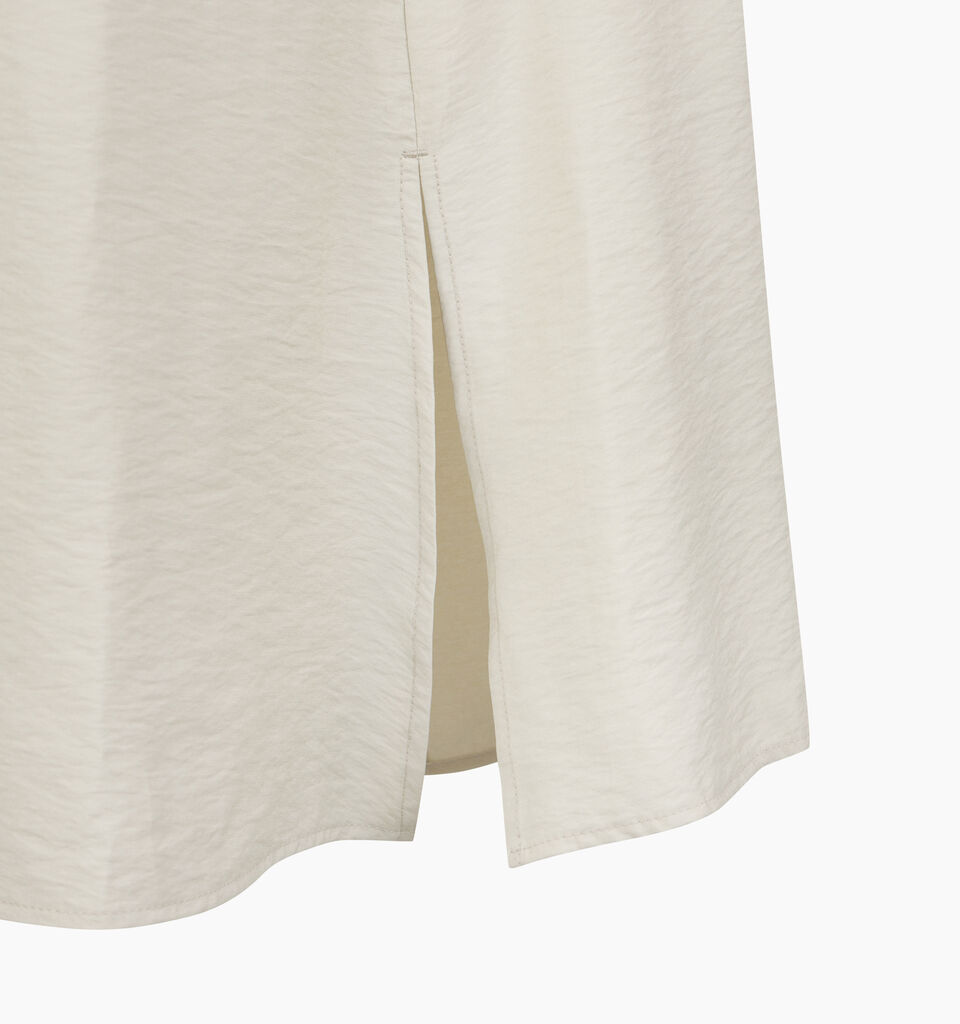 Beige wrap skirt  - null - Beige | Sisley K image number 4